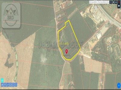 ขายที่ดินสีเหลืองสร้างโรงงาน สร้างโกดัง หนองใหญ่ เนื้อที่ 47-0-40