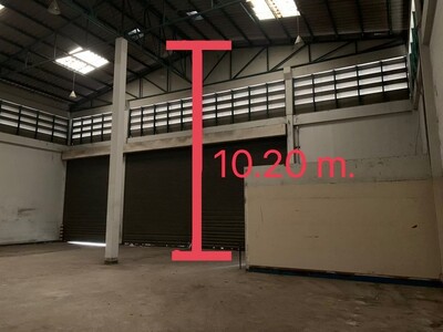 ให้เช่าโกดัง437ตร.ม.ย่านแจ้งวัฒนะหลักสี่ติดกับศูนย์ราชการ