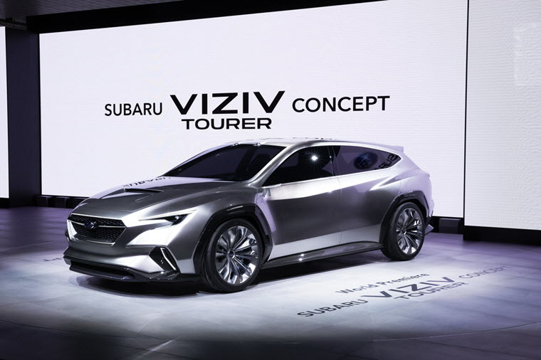 ยลโฉมรถต้นแบบ Subaru VIZIV Tourer ครั้งแรกในโลก