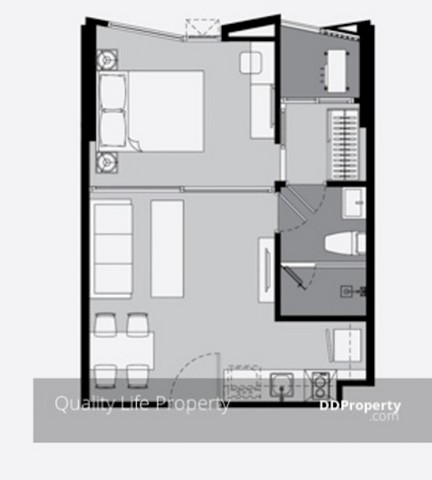  06762 ขายด่วน! CONDO. RHYTHM Ekkamai ริทึ่ม เอกมัย ใกล้กับ - 6500000 บาท. 1ห้องนอน ขนาด = 35 SQ.M. ราคา-ถูก