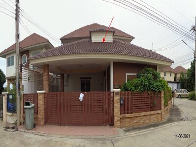ขายบ้านเดี่ยวมือสองวังน้อย จังหวัดอยุธยา  โครงการ ร่มรื่นกรีนพาร์