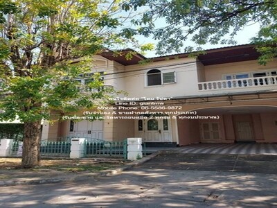 ขายบ้านเดี่ยว 2 ชั้น ในหมู่บ้านหรู ย่านประชาชื่น (งามวงศ์วาน)
