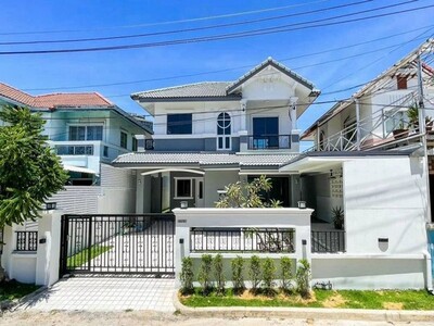 บ้านเดี่ยว2 ชั้น  มบ.อัมพรเพลส ศรีราชา บ้านรีโนเวทใหม่
