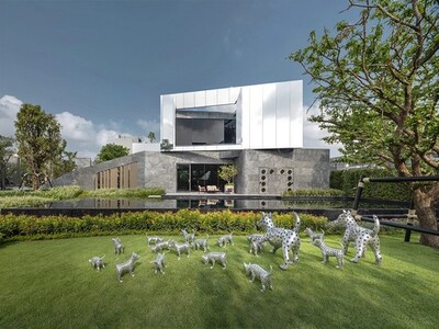 บ้านเดี่ยวหลังใหญ่ 3 ชั้น โครงการใหม่ บูก้าน พระรามเก้า-กรุงเทพกร