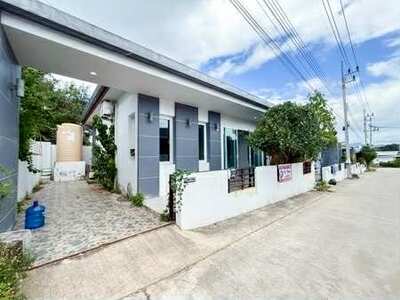 บ้านเดี่ยว 1นอน 2น้ำ ว่างให้เช่า ใกล้หาดบางรักษ์ เฟอร์ครบ ต.บ่อผุ