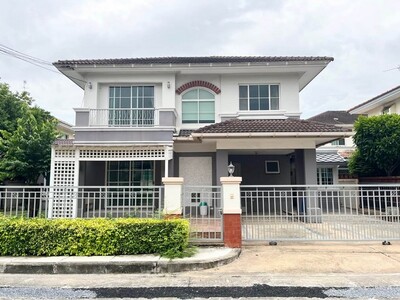 ให้เช่าบ้านเดี่ยว โครงการ มัณฑนา ราชพฤกษ์2ชั้น3ห้องนอน มีห้องแม่บ