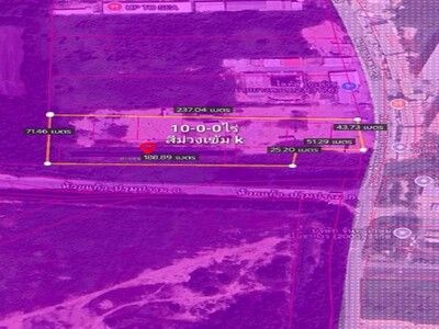 ขายที่ดินปลวกแดงระยอง เสนอขายที่ดินระยอง 10ไร่  