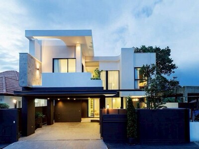 พูลวิลล่าหลังใหญ่ โมเดิร์นสุดหรู โครงการ กุลพันธ์วิลล์9 หางดง 