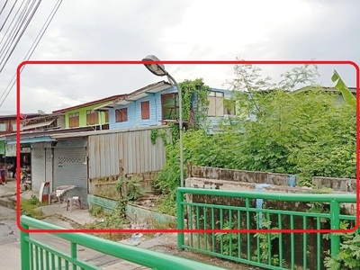 ตลาดศาลายา 1.6 กม.ให้เช่าห้องพร้อมที่ดิน 63 ตร.วา.ริมคลองมหาสวัสด