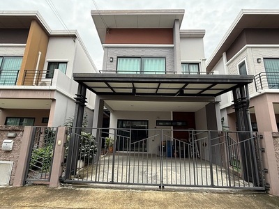 สุขุมวิท ให้เช่าทาวน์เฮ้าส์ 2 ชั้น 28ตร.วา. 224ตร.ม. 3 นอน แพรกษา