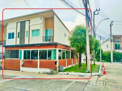 หลังมุม 34ตร.ว สุขสวัสดิ์ พระราม3 ม.พระจอมเกล้าธนบุรี 1.8กม. 3นอน