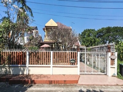 บ้านเดี่ยว ถนนเลียบวารี พนาสนธิ์ การ์เด้นโฮม 2 ต่อเติมครบ