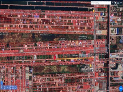 ขายที่ดินลำลูกกาคลอง4ผังเมืองสีเหลืองมีโฉนด 2 ใบราคาถูกมาก