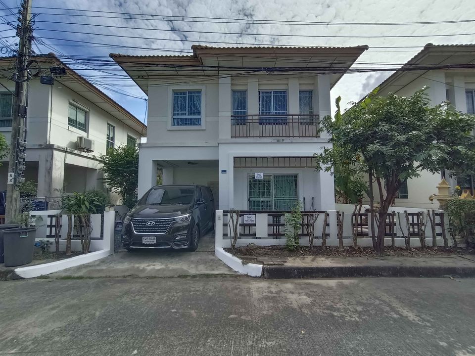 CH698-BH-RE ให้เช่าบ้านเดี่ยว 3 นอน พร้อมพัฒน์ 1 คลองสามวา หทัยราษฎร์ เฟอร์บางส่วน