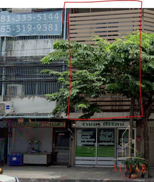 RB011323 ให้เช่า พื้นที่ ทำการค้า ชั้น 1  ปากซอยปรีดีพนมยงค์ 27 ถนนสุขุมวิท 71 