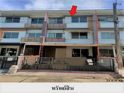  ขายทาวน์เฮ้าส์มือสอง เขตลาดกระบัง กรุงเทพฯ  โครงการ ทาวน์พลัส อ่