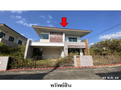 ขายบ้านเดี่ยวโครงการ วี พร็อพเพอร์ตี้ ถ.สีหราชเดโชไชย ต.บ้านเป็ด 