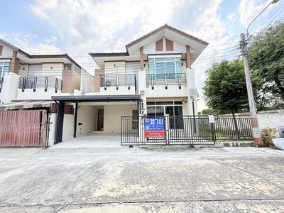  ขายบ้านชิชากร กาญจนาภิเษก หลังริม 43.3ตรว. ข้างบ้านไม่ติดใคร