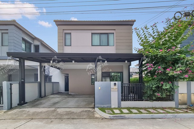 บ้านแฝด 2 ชั้น เวนิว เวสต์เกต (ซอยแก้วอินทร์) ต่อเติมครบพร้อมอยู่