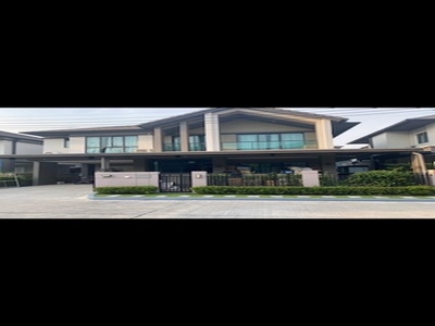 BH3886 ให้เช่าบ้านเดี่ยว 2 ชั้น โครงการ Bangkok Boulevard พระราม 