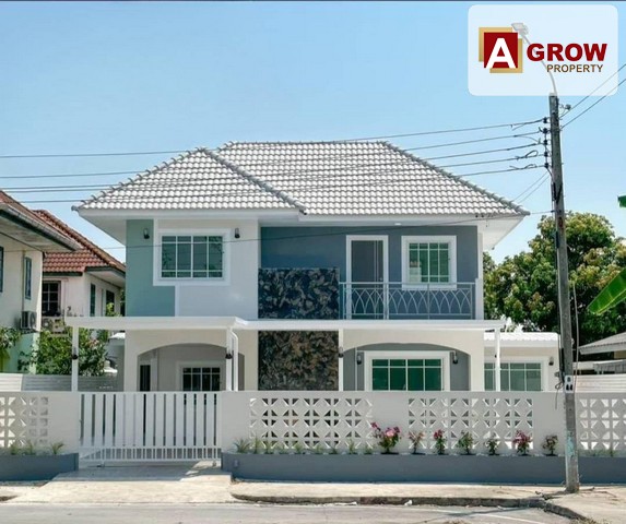 ม.พฤกษา​14A  ถนนเมนกว้าง  ทำเลค้าขาย บ้านรีโนเวทใหม่ 