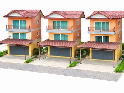 ราษฏร์อุทิศ ประชาร่วมใจ อาคารพาณิชย์  3 ชั้นฟังก์ชัน  3 นอน หนองจ