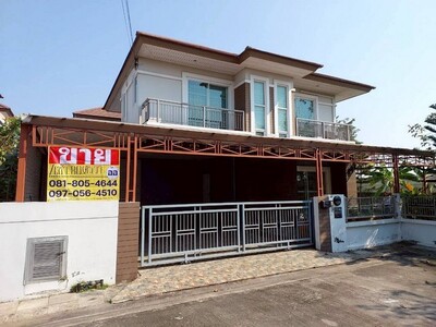 ขาย/เช่า บ้านเดี่ยว 2ชั้น 80 วา หลังมุม   หมู่บ้านเดอะพาร์ค บางกร