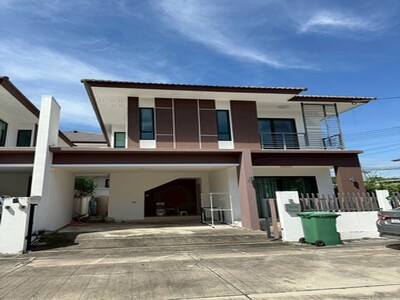 Vายบ้านเดี่ยว2ชั้น ใกล้โรบินสันบ้านฉาง ระยอง พร้อมเฟอร์นิเจอร์ครบ