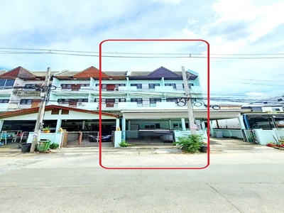 ตลาดถนอมมิตร 600ม. MRT วัชรพล 1.2 กม.ให้เช่าทาวน์โฮม 3.5 ชั้น 20 
