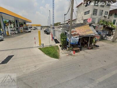 ขายที่ดิน 321 ตรว. เลียบมอเตอร์เวย์ กรุงเทพ ชลบุรี ขาออก ติดปั๊มซ