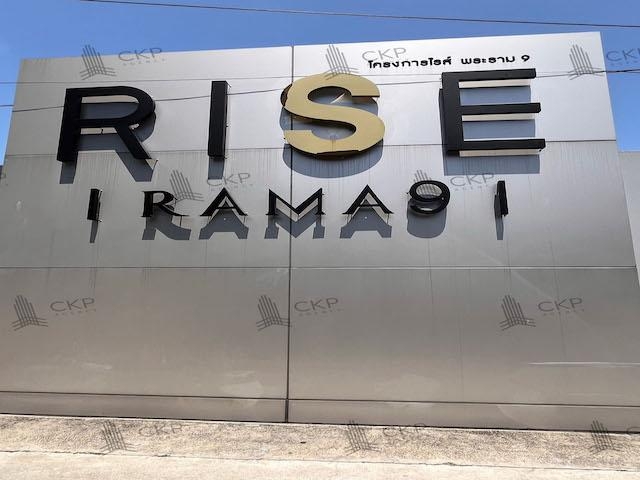 ขาย คอนโด Rise Rama 9 (ไรส์ พระราม 9) ขนาด 29.74 ตร.ม. ห้องใหม่ 1ห้องนอน 1ห้องน้ำ แขวงบางกะปิ เขตห้วยขวาง กรุงเทพฯ