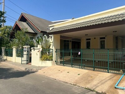 บ้านสวย เนื้อที่กว้าง ร่มรื่น โครงการ บ้านฟ้าหลวง ต้นเปา สันกำแพง