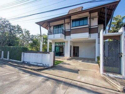 บ้านเดี่ยว 2 ชั้น สไตล์โมเดิร์นกลิ่นอายล้านนา โครงการ ล้านนามนตรา