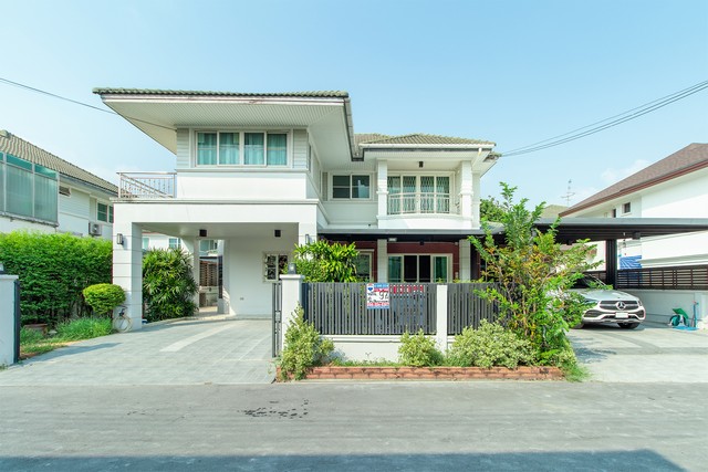 บ้านเดี่ยว ราชพฤกษ์ 97 ตร.วา ธนานนท์ ราชพฤกษ์-พระราม 5  โครงการติดถนนราชพฤกษ์ รีโนเวทแล้วพร้อมเข้าอยู่	