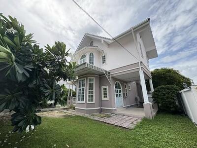 ขายบ้านเดี่ยว 2 ชั้น 149 ตรว. หมู่บ้านเมืองทอง 4 หลังมุม ซ.ปุณณวิ