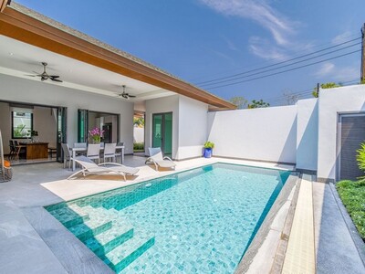 For Sales : New Modern Pool villas in Pasak , 3 bedrooms 3 bathro