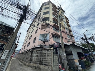 ตึกอพาร์ทเม้นท์ 7ชั้น ทำเลย่านจรัญสนิทวงศ์ซอย 12 200 ตร.วา. 7 ชั้