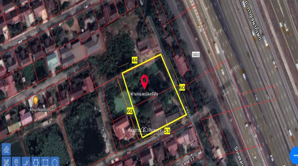 ขายที่ดินซอยรามคำแหง 118  ใกล้ด่านเก็บเงินทับช้าง สถานีรถไฟฟ้าส้มมากร L-650816-0006