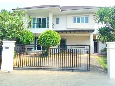 เซ็นทรัล แจ้งวัฒนะ 1 กม. บ้าน2 ชั้นพร้อมสวน 74 ตร.วา. 294 ตร.ม. 