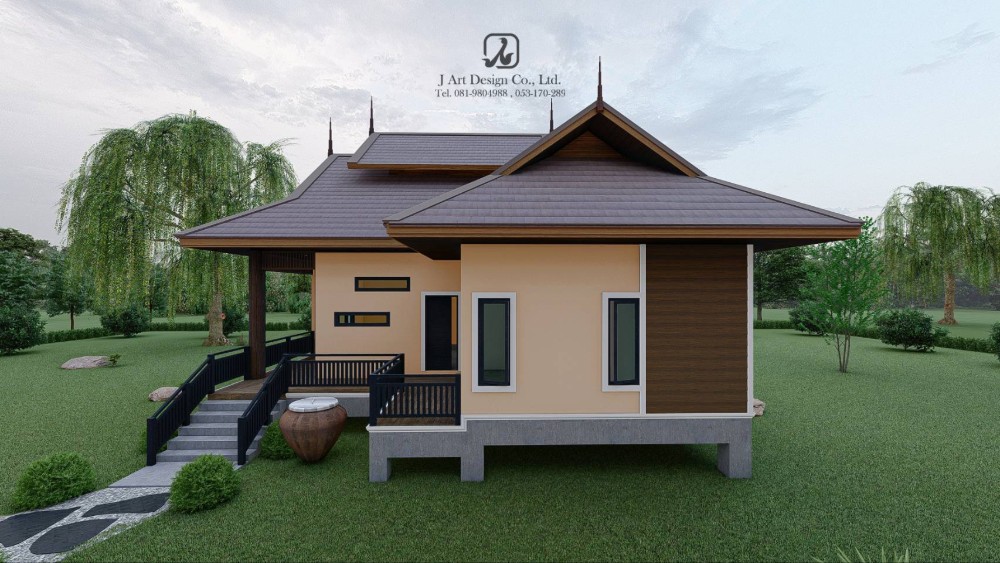 รับออกแบบและรับเหมาก่อสร้างบ้าน ออกแบบตกแต่งภายใน บ้านและสวนทั่วไทย