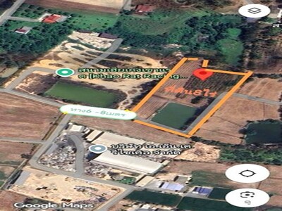 ขายที่ดินมาบไผ่บ้านบึงราคาถูก  จำนวน  8 ไร่ 2  งาน