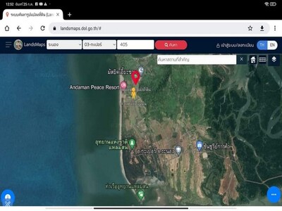 ขายที่ดินใกล้ทะเลอันดามัน ระนอง 10 ไร่ห่างแค่ 100 เมตร หาดบางเบน 