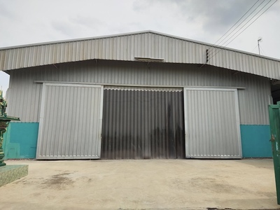 BST982 ขาย-ให้เช่าด่วน โกดังพร้อมออฟฟิศ 200 ตร.ว. ลำลูกกา คลอง 7