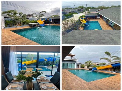 ขายบ้านพูลวิลล่า ต.เขาใหญ่ อ.ชะอำ จ.เพชรบุรี ขนาด 100 ตรว.