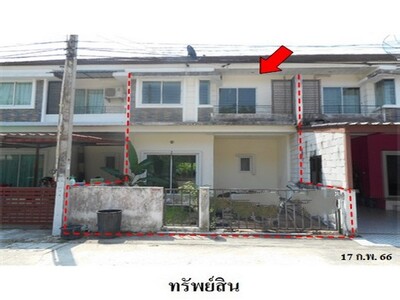 ขายทาวน์เฮ้าส์โครงการ เอส.ซี. โฮม ปลวกแดง ระยอง