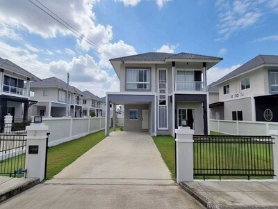 บ้านสร้างใหม่ ต่อเติมครบ แปลงมุม โครงการ กาญจน์กนกวิลล์14 สันกำแพ