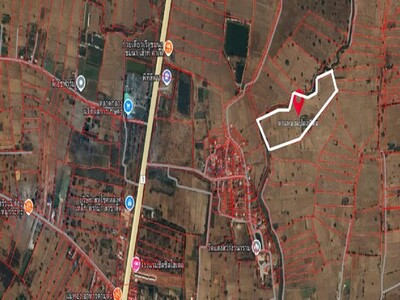 ขายที่ดินเปล่าขนาดใหญ่ ทำเลดี เนื้อที่ 38 ไร่ 3 งาน 97 ตร.ว. 