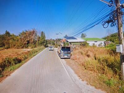 ขายที่ดินเปล่า 100 ตรว. ติดโรงเรียนบ้านป่าเสร้า อ.ดอยสะเก็ด