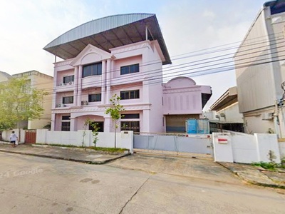 ตลาดสมบัติบุรี 2.55กม.ไทวัสดุ บางบัวทอง 2.9กม.ถนน 345 โรงงาน