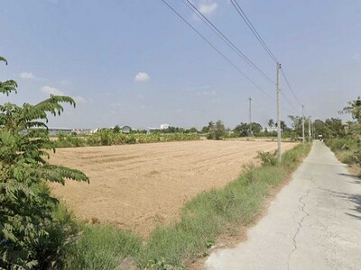 ขายที่ดิน ไร่ขิง อ.สามพราน จ.นครปฐม  ผังเมือง สีม่วงเม็ดมะปราง